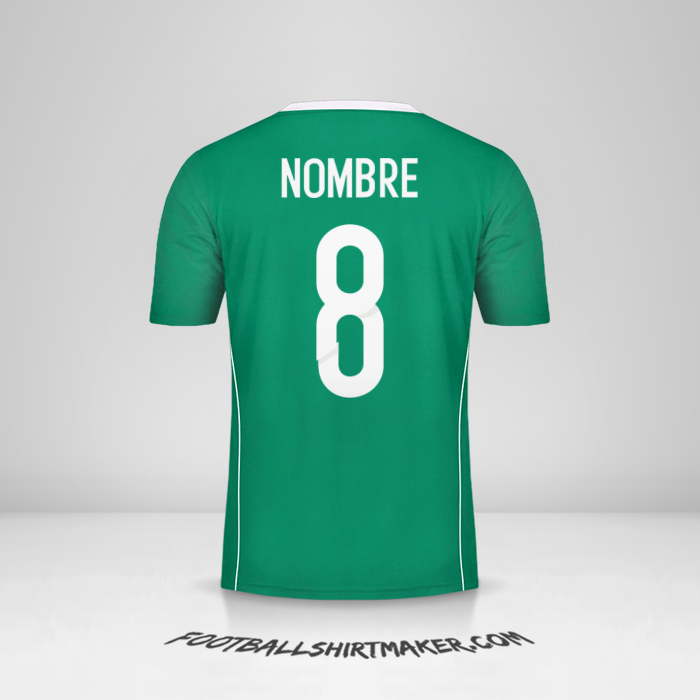 Camiseta Argelia 2015 Visita -  nombre - 8