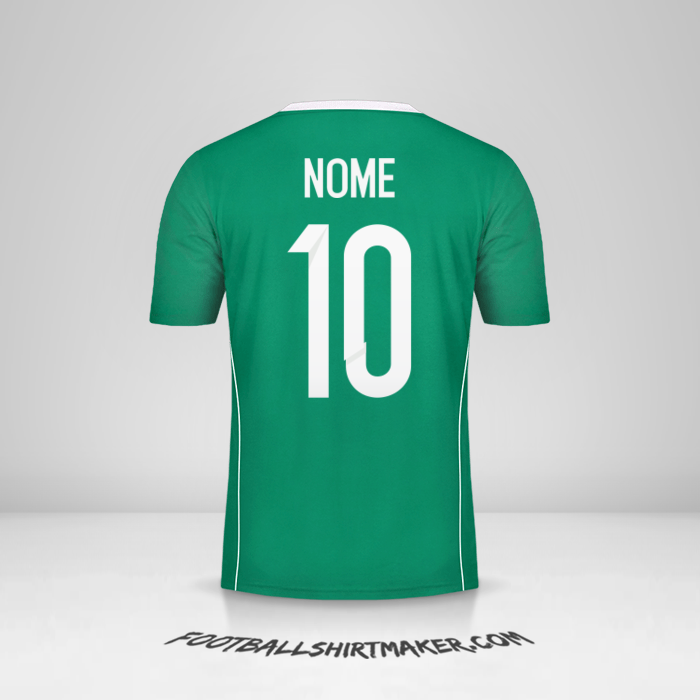 Maglia Algeria 2015 Seconda -  nome - 10