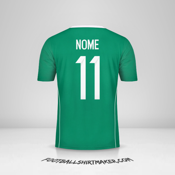 Maglia Algeria 2015 Seconda -  nome - 11