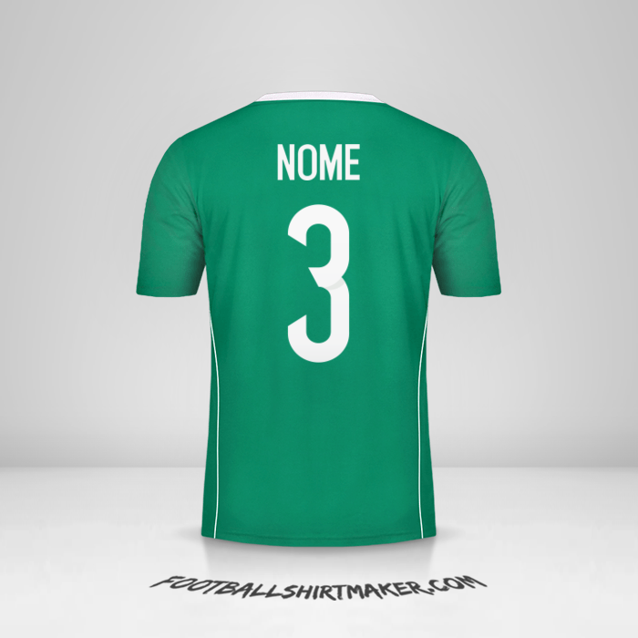 Maglia Algeria 2015 Seconda -  nome - 3