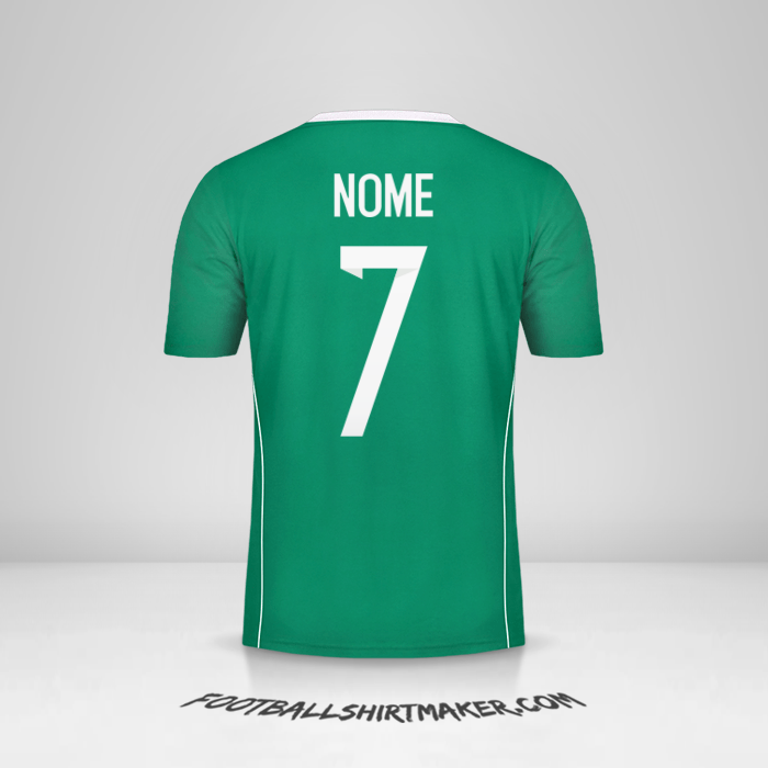 Camisola Argélia 2015 Alternativa -  nome - 7