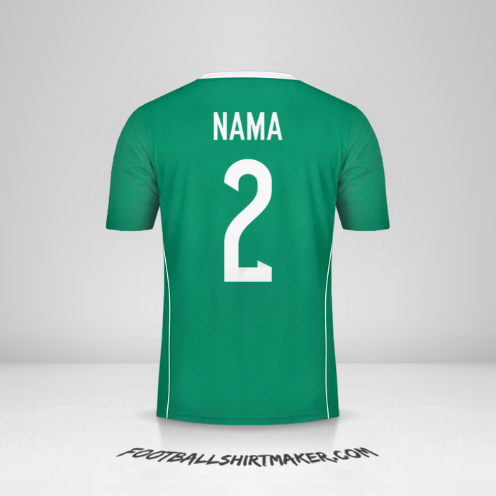 Jersey Aljazair 2015 Alternatif -  nama - 2