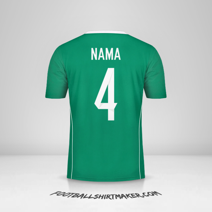 Jersey Aljazair 2015 Alternatif -  nama - 4