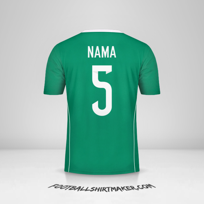 Jersey Aljazair 2015 Alternatif -  nama - 5