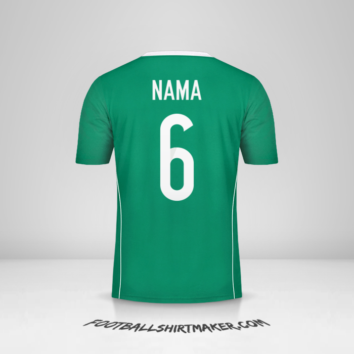 Jersey Aljazair 2015 Alternatif -  nama - 6