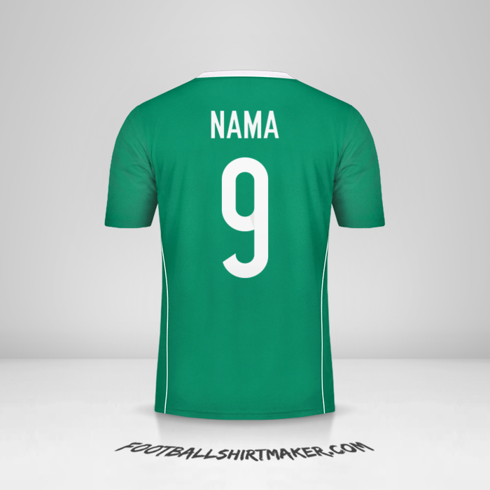 Jersey Aljazair 2015 Alternatif -  nama - 9