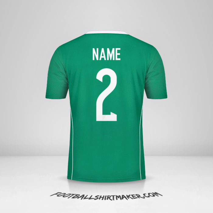 Trikot Algerien 2015 Auswärts -  name - 2