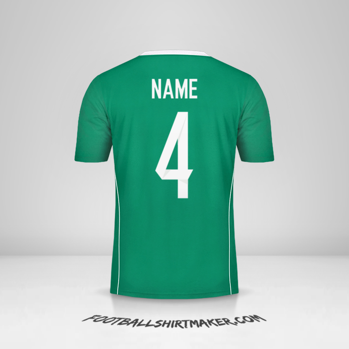 Shirt Algeria 2015 Away -  name - 4