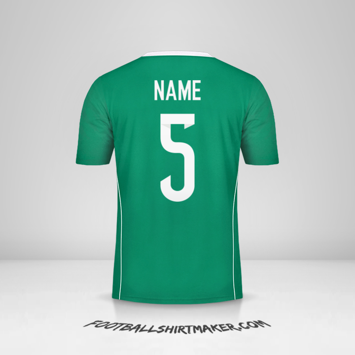 Trikot Algerien 2015 Auswärts -  name - 5