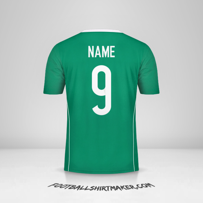 Shirt Algeria 2015 Away -  name - 9