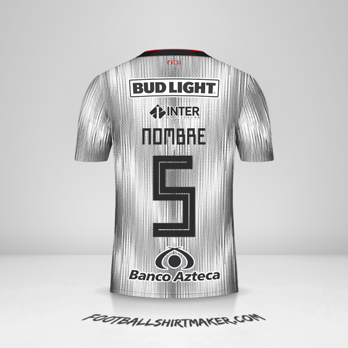 Jersey Atlas 2019/20 Visita -  nombre - 5