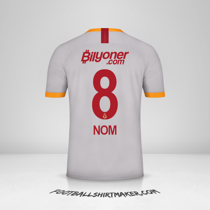 Maillot Galatasaray SK 2019/20 Troisième -  nom - 8