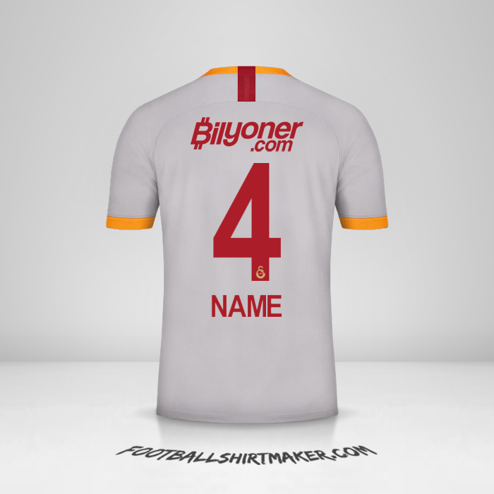 Shirt Galatasaray SK 2019/20 Third -  name - 4