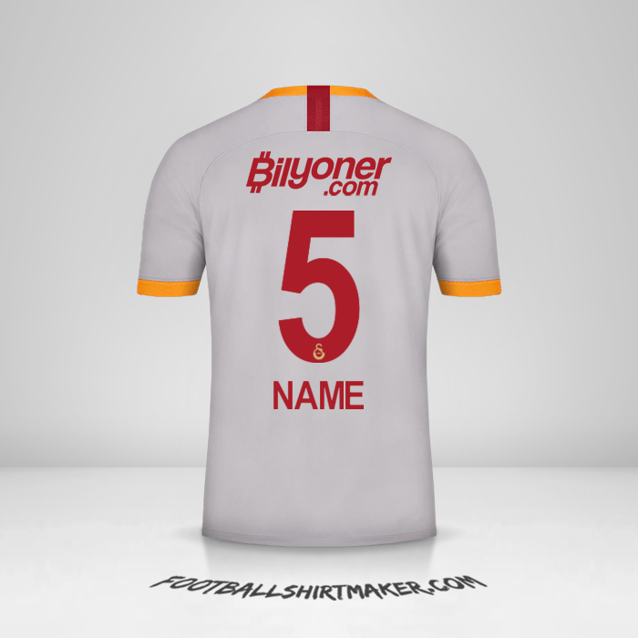 Shirt Galatasaray SK 2019/20 Third -  name - 5