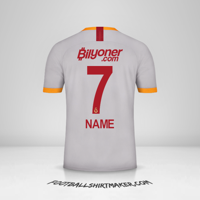 Shirt Galatasaray SK 2019/20 Third -  name - 7
