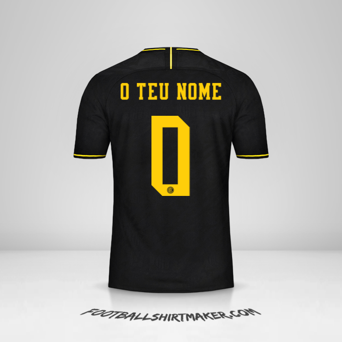 Camisola Inter Cup 2019/20 III -  o teu nome - 0