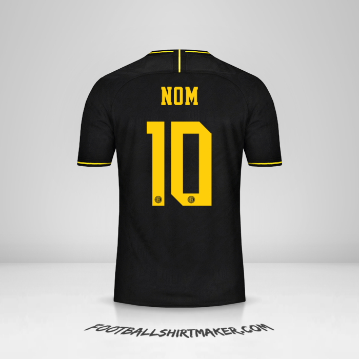 Maillot Inter Cup 2019/20 Troisième -  nom - 10