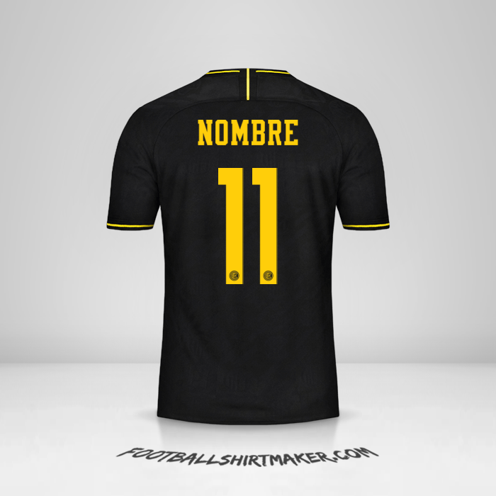 Jersey Inter Cup 2019/20 Tercera -  nombre - 11