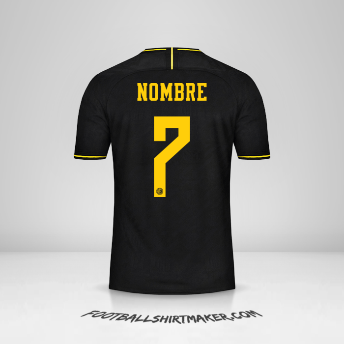 Camiseta Inter Cup 2019/20 Tercera -  nombre - 7