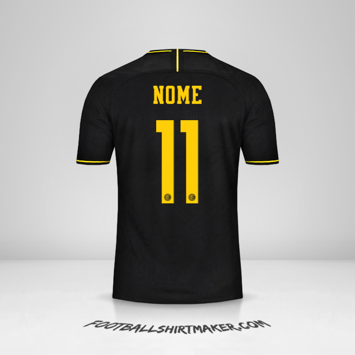 Camisola Inter Cup 2019/20 Terceira -  nome - 11