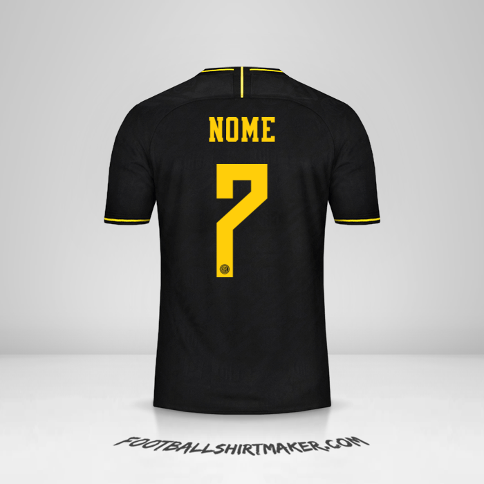 Camisola Inter Cup 2019/20 Terceira -  nome - 7