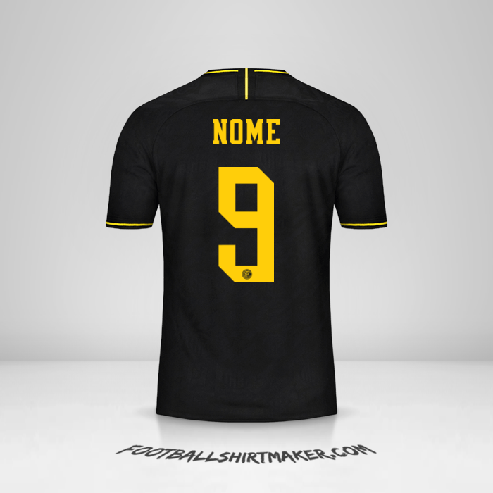 Maglia Inter Cup 2019/20 Terza -  nome - 9