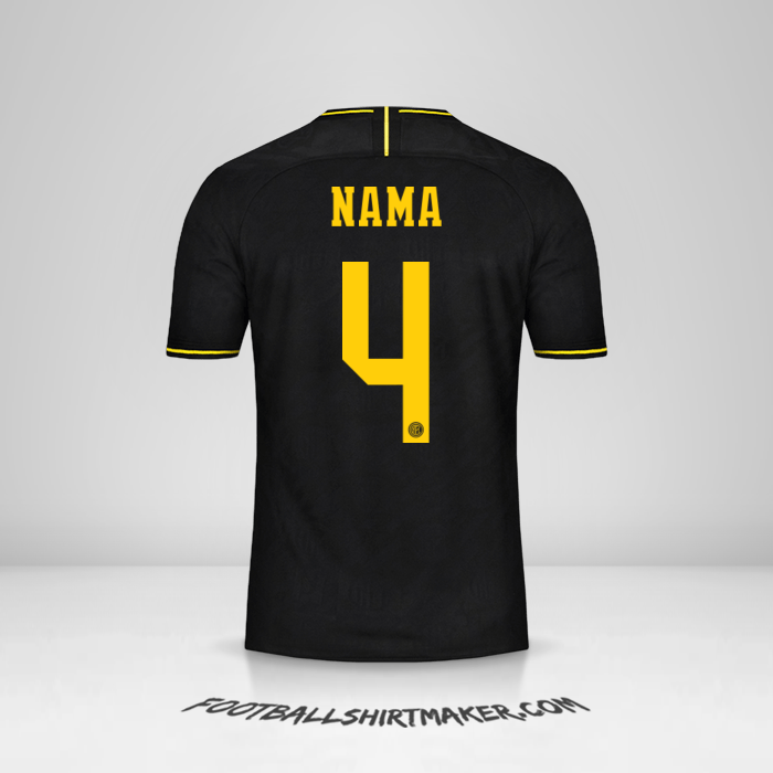 Jersey Inter Cup 2019/20 Ketiga -  nama - 4