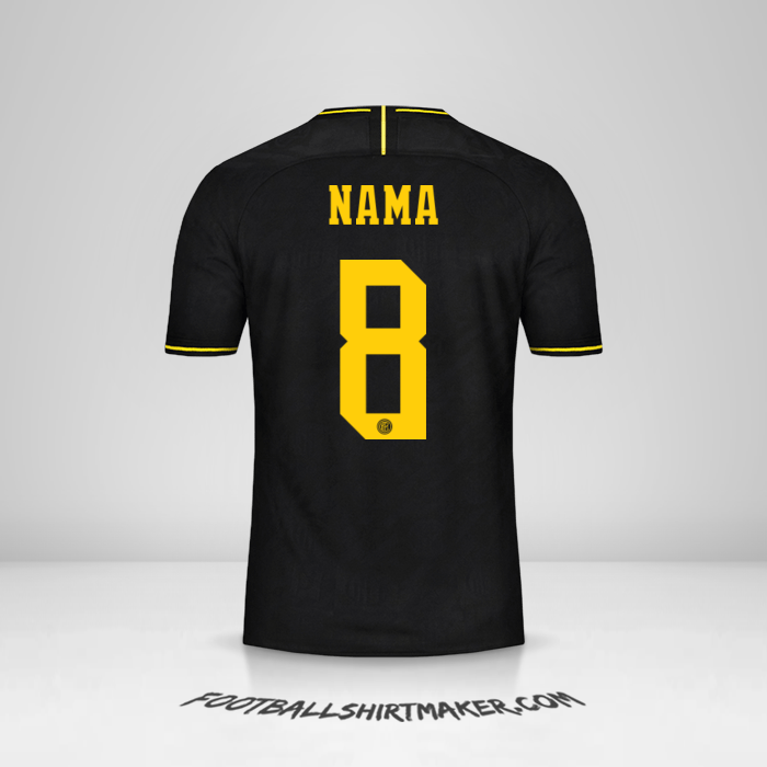 Jersey Inter Cup 2019/20 Ketiga -  nama - 8