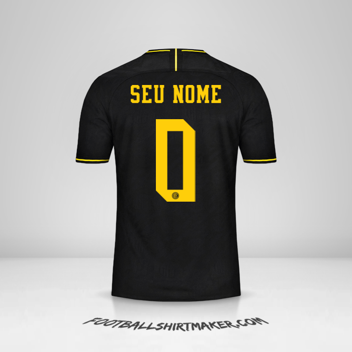 Camisa Inter Cup 2019/20 III -  seu nome - 0