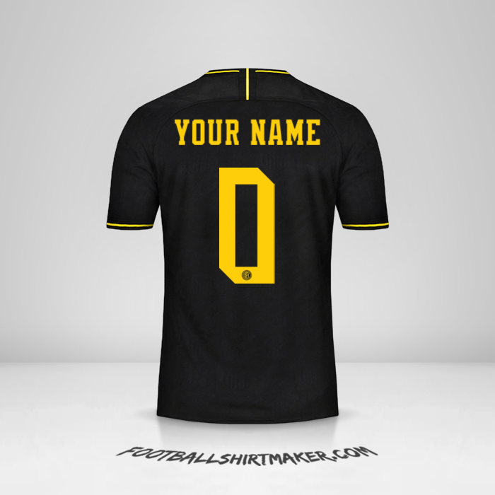 Shirt Inter Cup 2019/20 III -  your name - 0