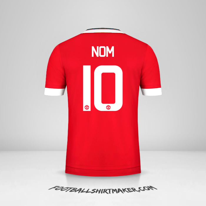 Maillot Manchester United Cup 2015/16 -  nom - 10