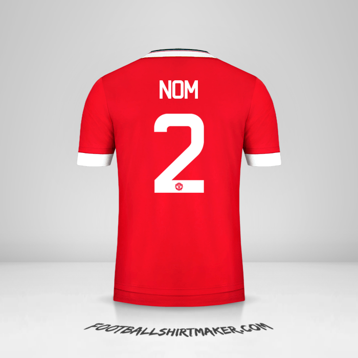 Maillot Manchester United Cup 2015/16 -  nom - 2