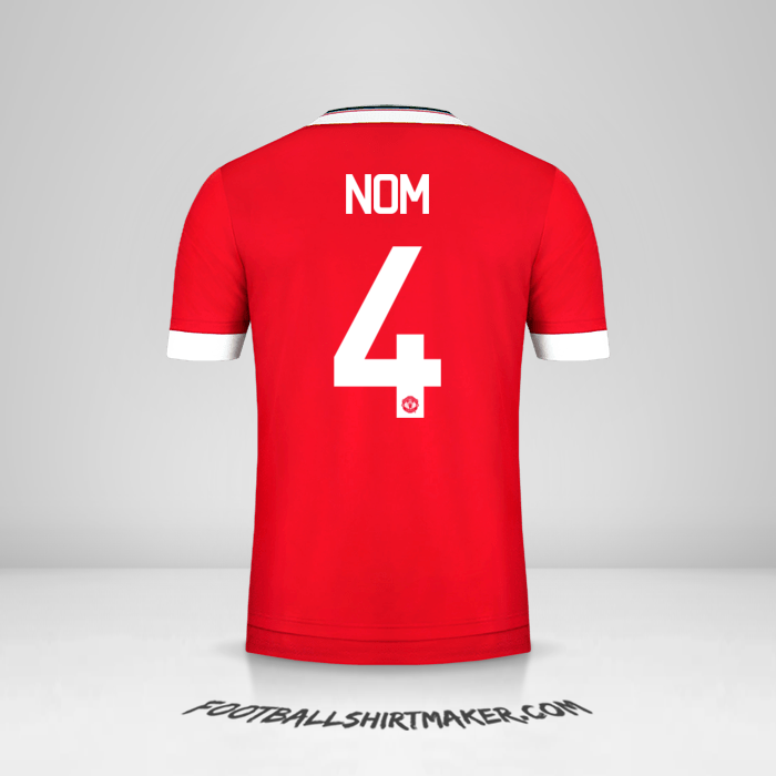 Maillot Manchester United Cup 2015/16 -  nom - 4