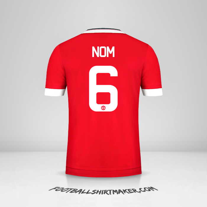 Maillot Manchester United Cup 2015/16 -  nom - 6
