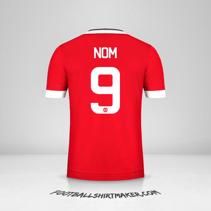 Maillot Manchester United Cup 2015/16 -  nom - 9