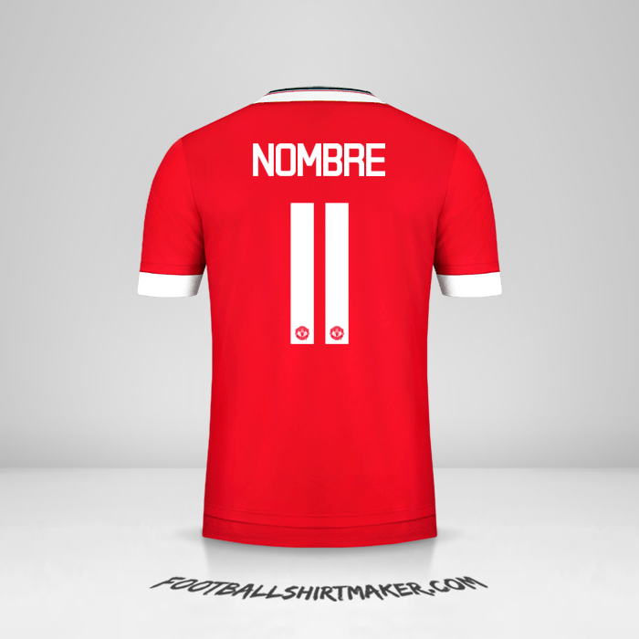 Camiseta Manchester United Cup 2015/16 -  nombre - 11