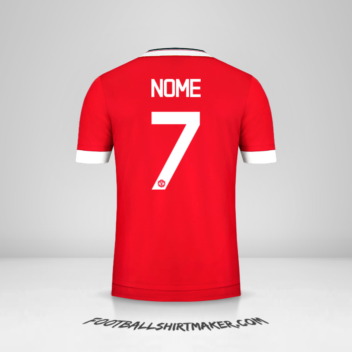 Camisola Manchester United Cup 2015/16 -  nome - 7