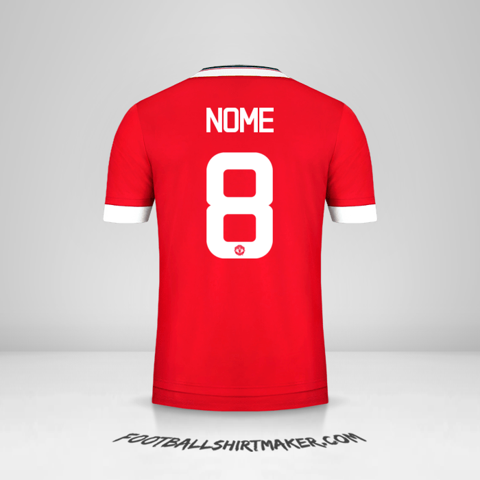 Camisa Manchester United Cup 2015/16 -  nome - 8