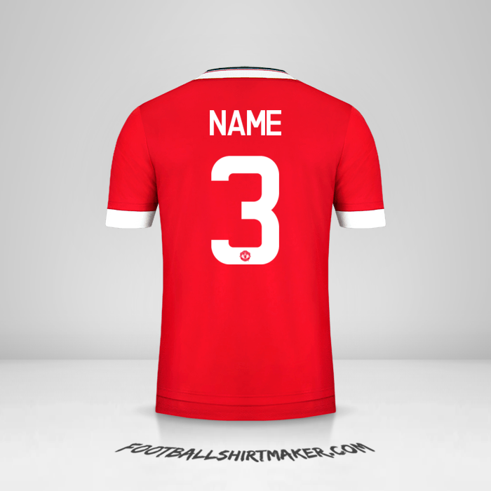 Shirt Manchester United Cup 2015/16 -  name - 3