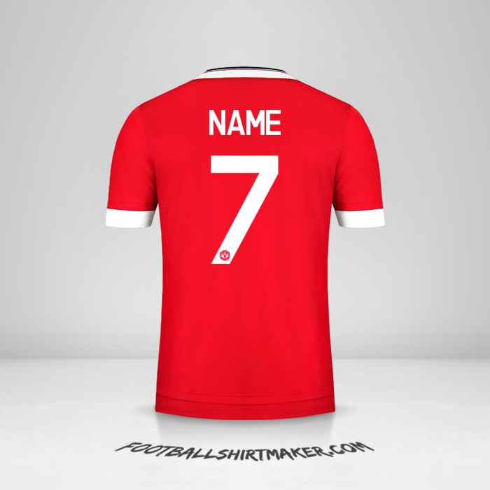 Jersey Manchester United Cup 2015/16 -  name - 7