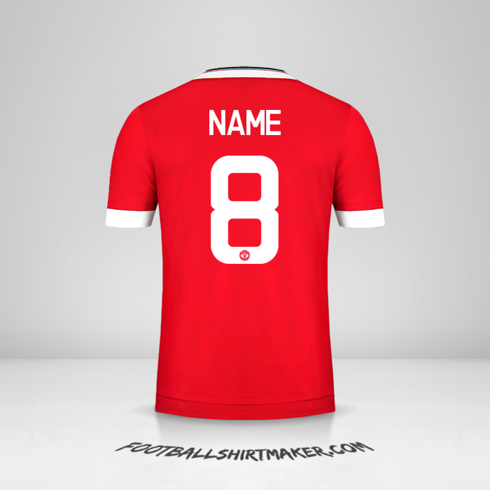 Trikot Manchester United Cup 2015/16 -  name - 8