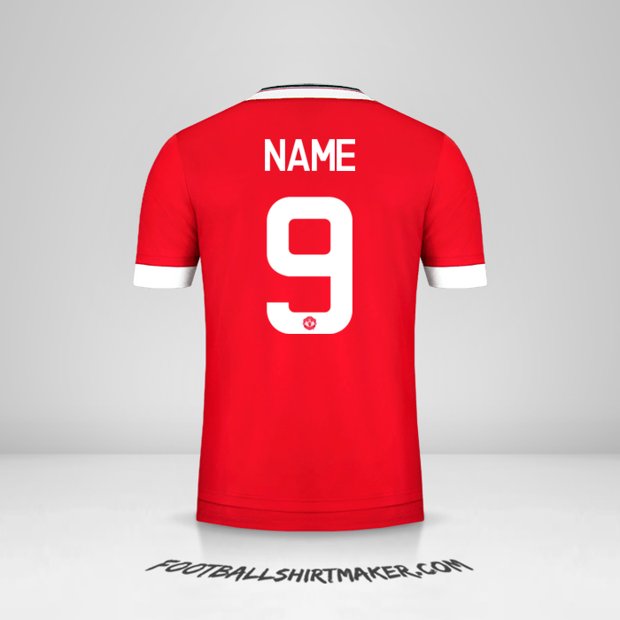 Trikot Manchester United Cup 2015/16 -  name - 9