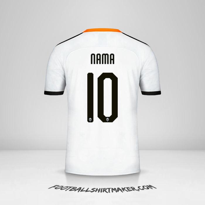 Jersey Valencia CF Cup 2019/20 -  nama - 10