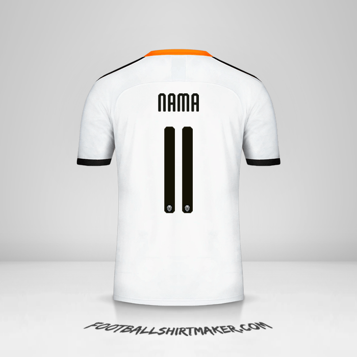 Jersey Valencia CF Cup 2019/20 -  nama - 11