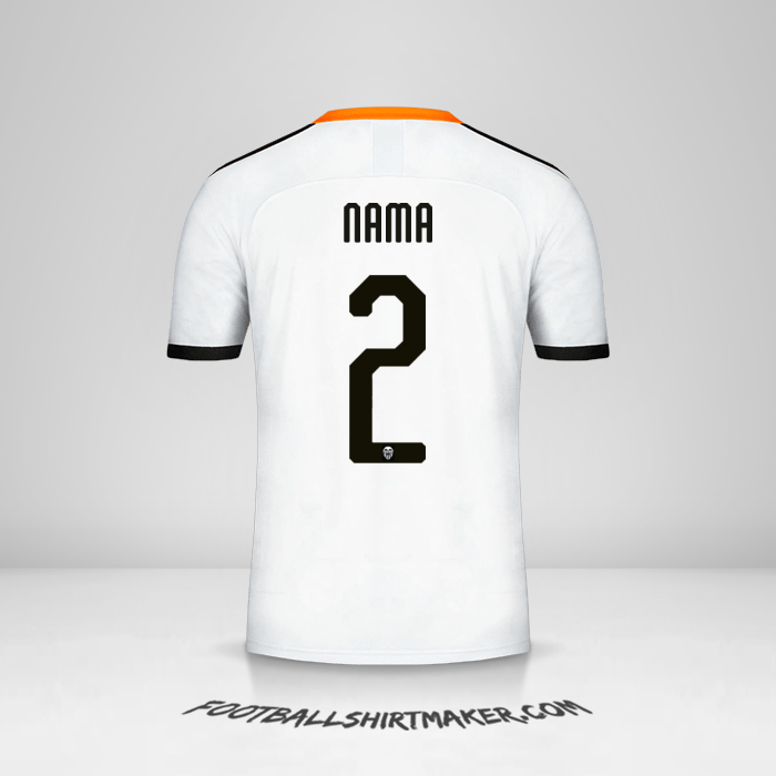 Jersey Valencia CF Cup 2019/20 -  nama - 2