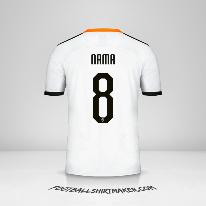 Jersey Valencia CF Cup 2019/20 -  nama - 8