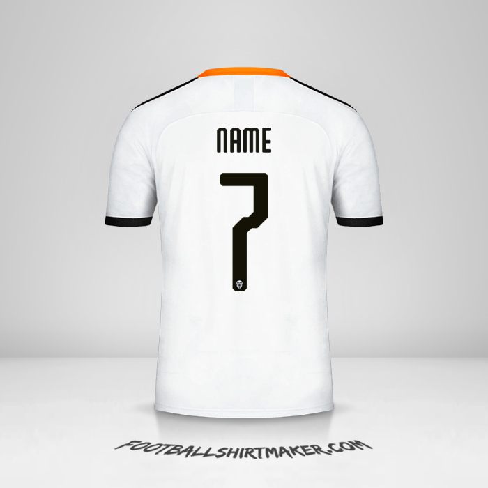 Shirt Valencia CF Cup 2019/20 -  name - 7