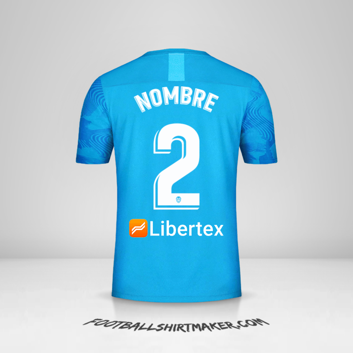 Camiseta Valencia CF 2019/20 Tercera -  nombre - 2