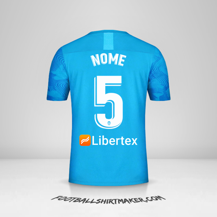 Maglia Valencia CF 2019/20 Terza -  nome - 5