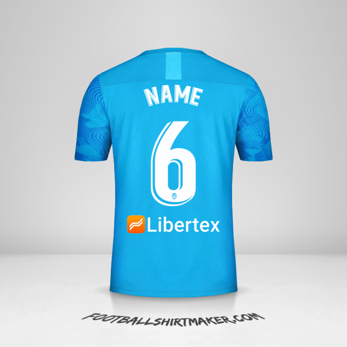 Trikot Valencia CF 2019/20 Dritte -  name - 6